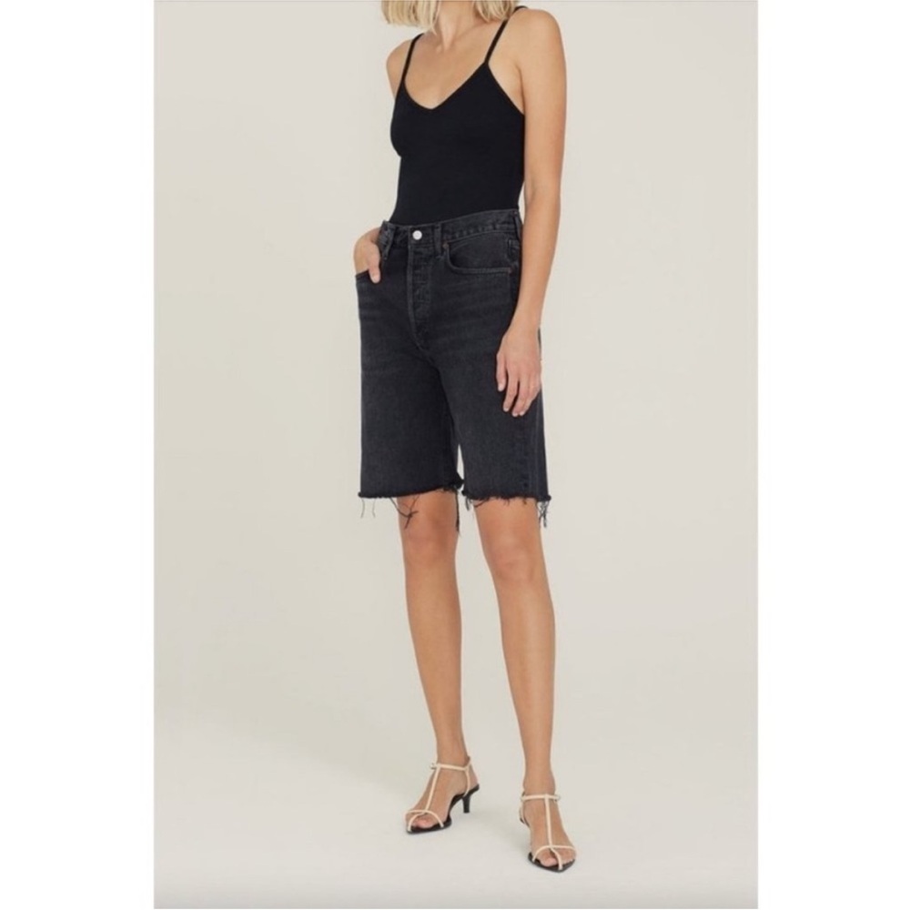 Agolde 90s Pinch Waist Denim Shorts